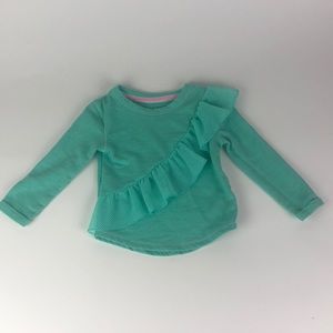 Cat & Jack girls light green sweater 2t